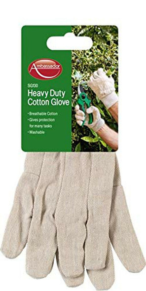 SupaGarden Heavy Duty Cotton Glove