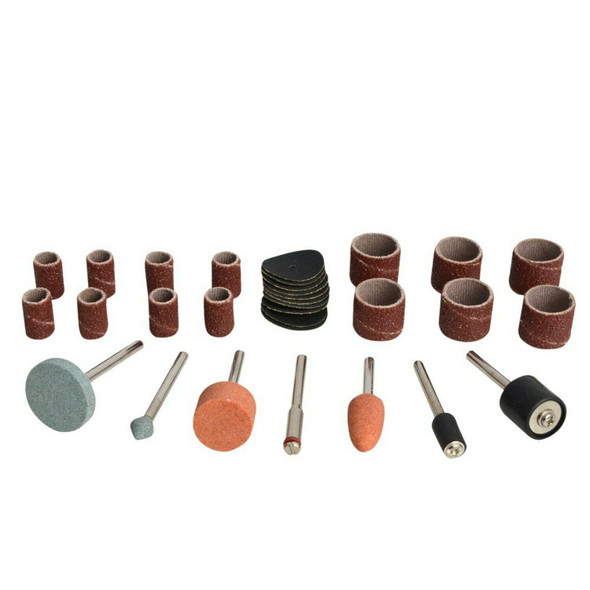 Blue Spot 19019 Sanding and Grinding Accessory Set (31 Pieces)