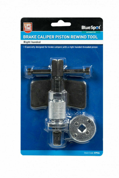 Blue Spot Right Handed Brake Piston Wind Back Tool