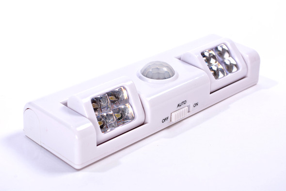 Blue Spot Tools - Electralight 65234 Adjustable Sensor Light With Batteries 8 LED 20 Lumens White