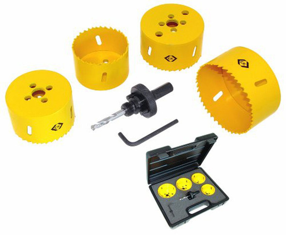 C.K 424046 Hole Saw Kit for Downlighters (6 Pieces)