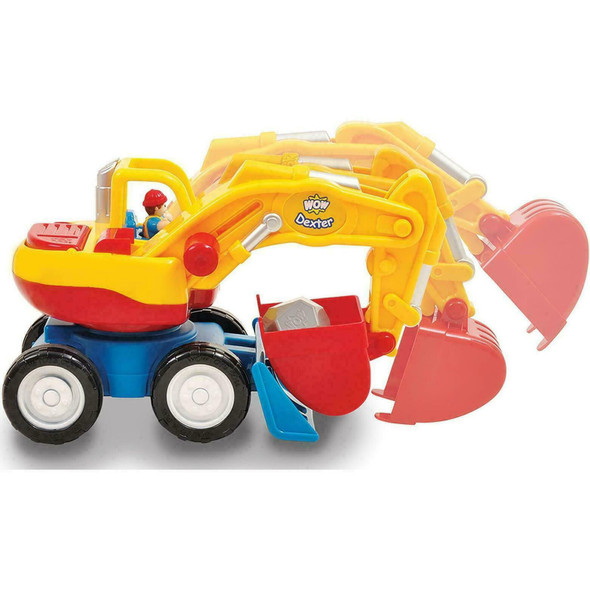 WOW Toys 01027 01027Z Dexter The Digger, Multicolored