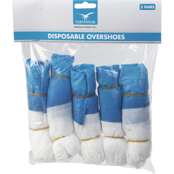 Disposable Overshoes/Decorating Shoe Covers - One Size Protects your carpets