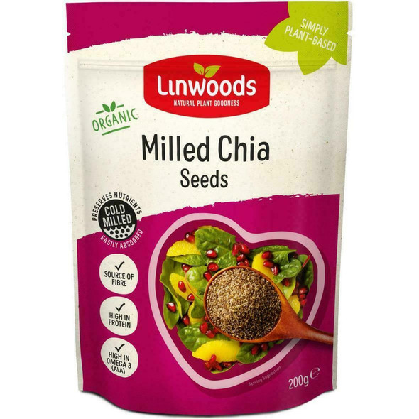 Chia Seeds molidas Bio 200 gr of Linwoods