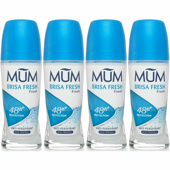Mum (Pack Of 4) Brisa Fresh (Fresh) Anti Perspirant Deodorant X 50 ml