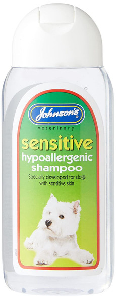 Johnson's Vet Hypo-Allergenic Shampoo, 200 ml, transparent