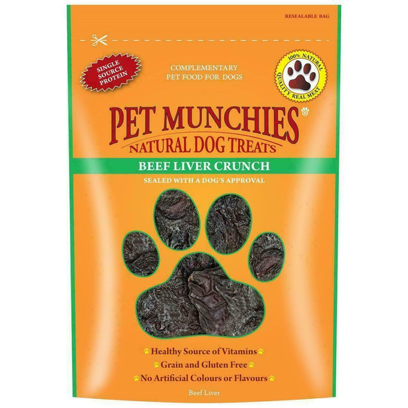 2 x Beef Liver Crunch, 90 g