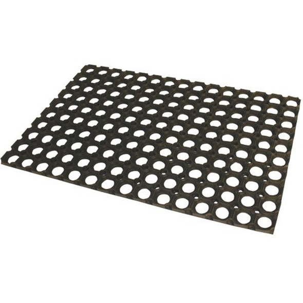 JVL Rubber Ring Heavy Duty Outdoor Entrance Door Mat 40 x 60 cm