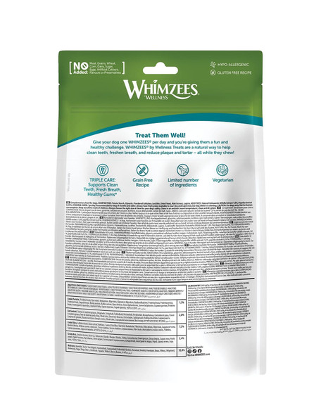 Whimzees Dog Treat Stix Daily Dental Care for Small Breeds 9+ Months, 28 Pack