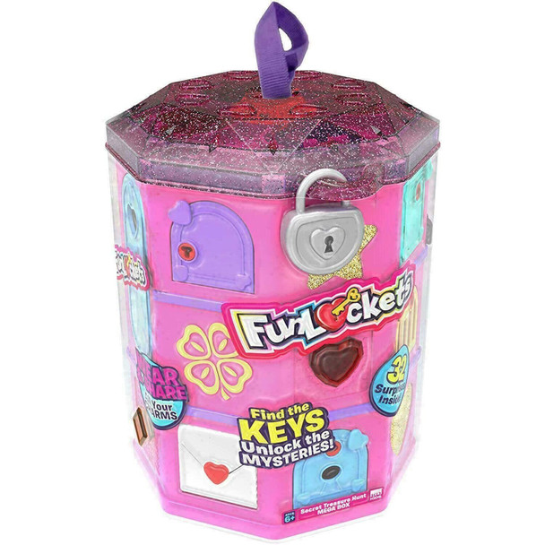 Funlockets Secret Surprise Treasure Hunt Escape Game Tower with Keys & Surprises