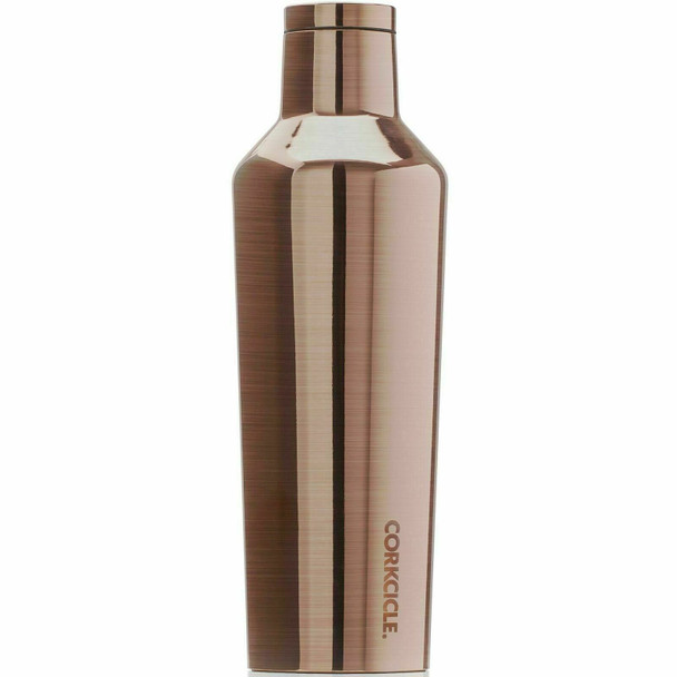 Corkcicle Insulated Bottle, Metallic Canteen, Copper - Triple Insulated - 475ml