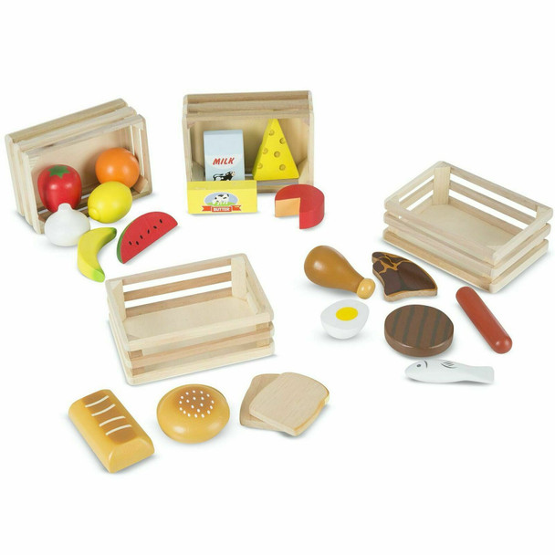 Melissa & Doug | Wooden Toys | Pretend Play | Play Food Toy for Kids | 3+ | Gift for Boy or Girl