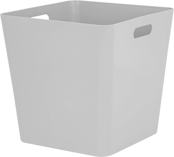 Wham 26026 Studio Storage Basket Cube Cool Grey Box 30 cm