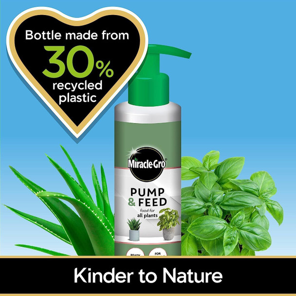 Miracle-Gro Pump & Feed All Purpose Plant Food for Indoor/Outdoor 200 ml