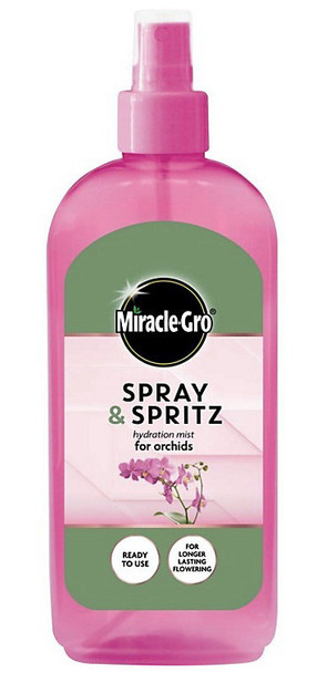 2 x Miracle-Gro Spray & Spritz Hydration Mist for Orchids Ready to Use 300ml