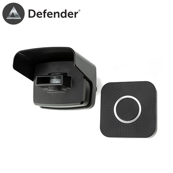 Wireless Perimeter Alarm Kit - Driveway Alarm & Sensor - Home Alarm PIR Sensor (Additional Pager Receiver - Add On)