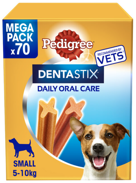 Pedigree Dentastix - Small Dog 7 Stick (Pack of 10)