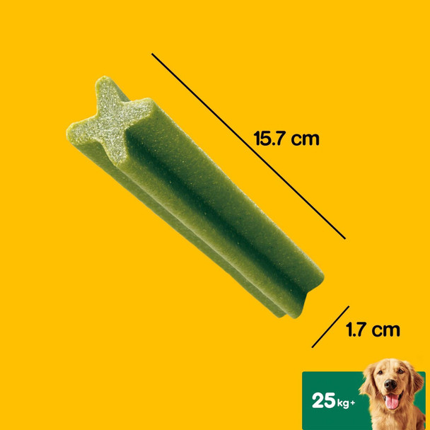 112 x Pedigree Dentastix Fresh Daily Dental Chews - Large Dog Treats - 25kg+