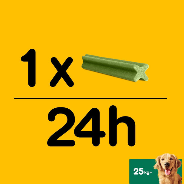 Pedigree Dentastix Daily Fresh for Large Dogs 25kg+, 7 Sticks