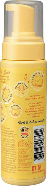 Pet Head Cat Grooming Foam, Felin' Good Foam For A Simple Dry, Waterless Shampoo