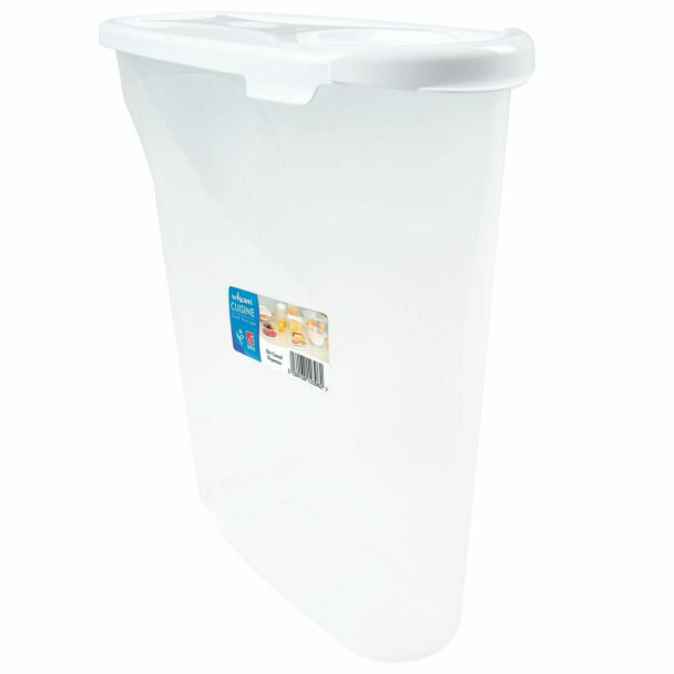 Wham Cuisine Large Food Cereal Storage Dispenser With Lid Hardwearing 5 Litre