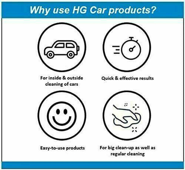 HG Streak Free Car Windscreen Cleaner Removes Dirt/Stains Inside & Outside 500ml