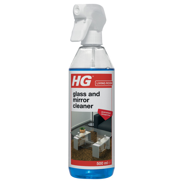 HG Glass & Mirror Spray Easily Removes Dirt Drying Spray For Smear Free Finish