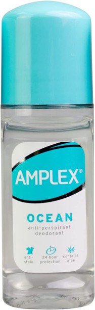 Amplex Roll On Deo 50ml Black For Men (Pack of 1)