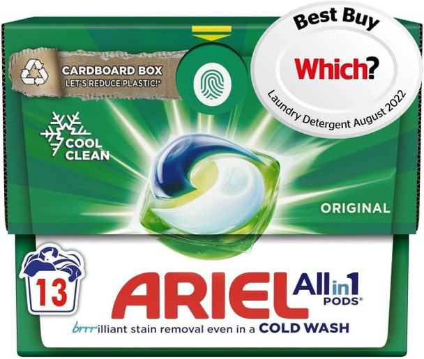 Ariel Colour All-in-1 Pods Washing Liquid Capsules 13 Washes