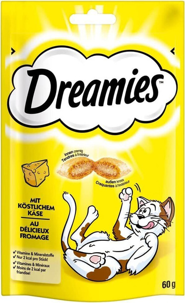Dreamies Cat Treats 60G Cheese