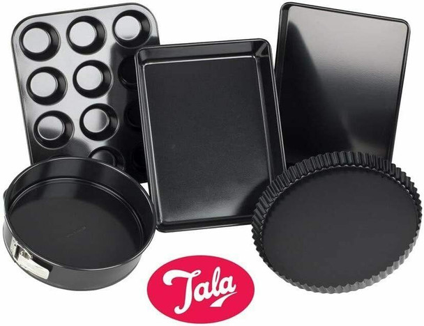 Tala Performance Eclipse Non-stick Fluted Cake Tin with Ring Centre 26 cm x 9 cm