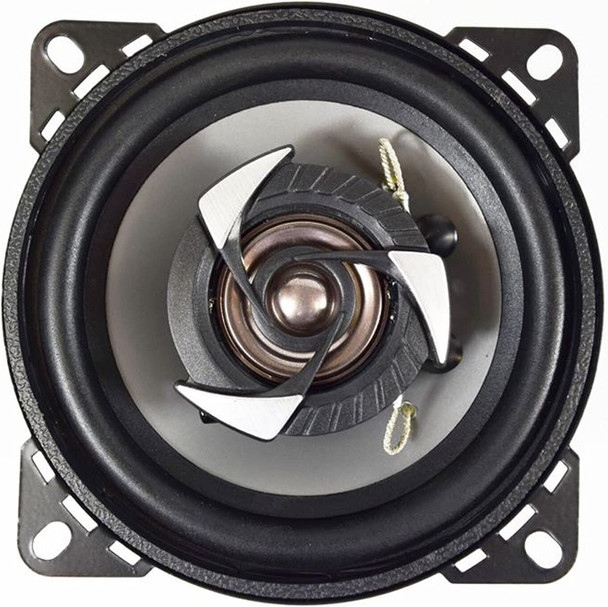 SUB ZERO SS3325 Ice 4-inch Coaxial 150W Speakers for In-Car Stereo Music, Black