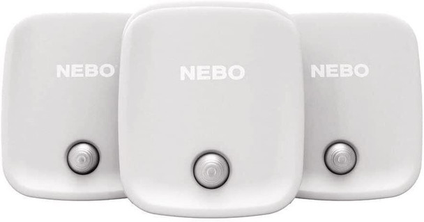 NEBO Automated Motion Sensor Night Light with Smart Power Control, 3 Pack