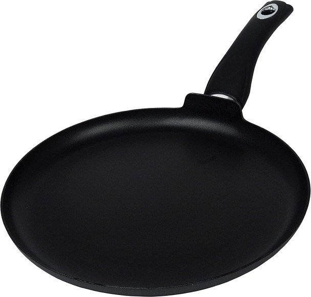Pendeford Diamond Non-Stick Crepe/Pancake Pan, Black, 28 cm