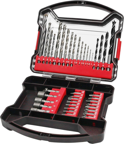 41 PCE Drill Bit and Accessory Kit