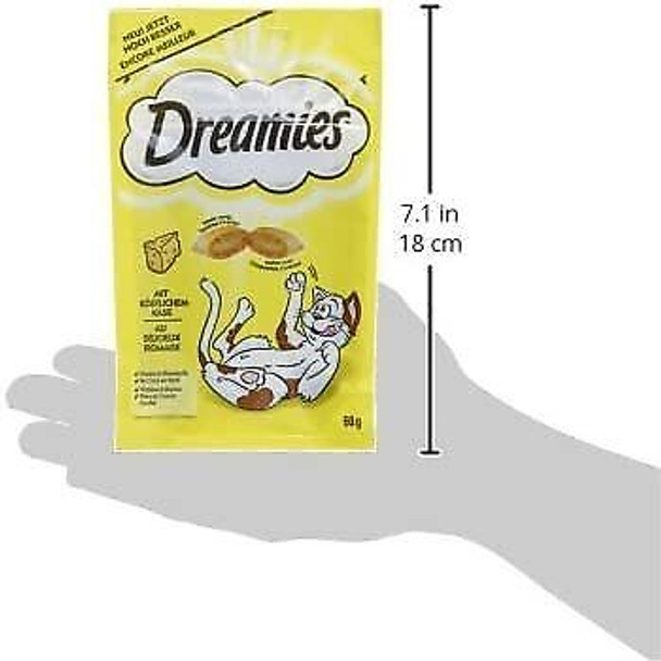 Dreamies Cat Treats Cheese 60g