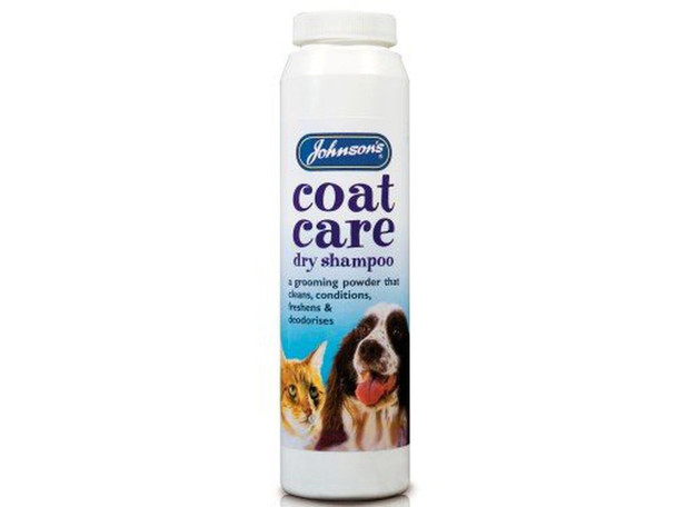 Johnsons Coat Care Dry Shampoo 85g 85g - Bulk Deal of 6x