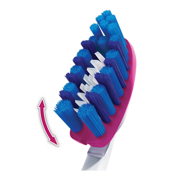 Oral-B 3D White Luxe Pro-Flex Manual Toothbrush, Medium