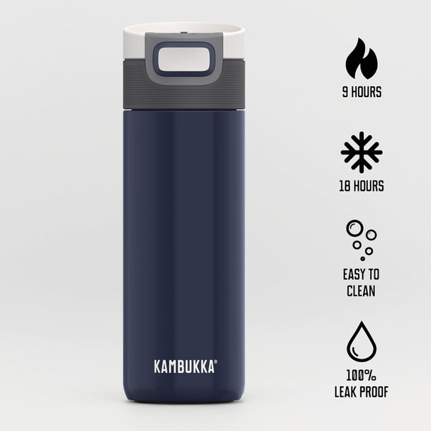 Kambukka Etna Insulated Travel Mug 500 ml Leak-Proof Thermo Snapclean Technology