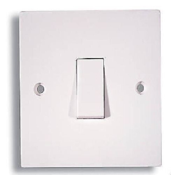 Details about 1 Gang 2 Way Light Switch White Light Switching Facing Electric Wall Fitting1 Gang 2 Way Light Switch White Light Switching Facing Electric Wall Fitting