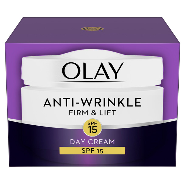 Olay Anti-Wrinkle Firm & Lift SPF 15 Day Cream, 50ml