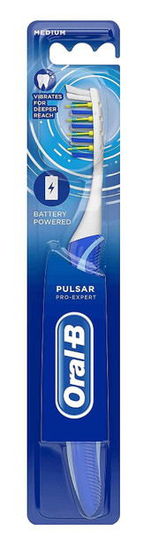 12 x Oral B® Pulsar„¢ 35 Compact Medium Toothbrush