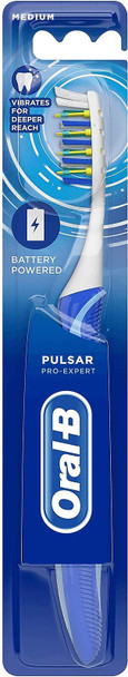 12 x Oral B® Pulsar„¢ 35 Compact Medium Toothbrush