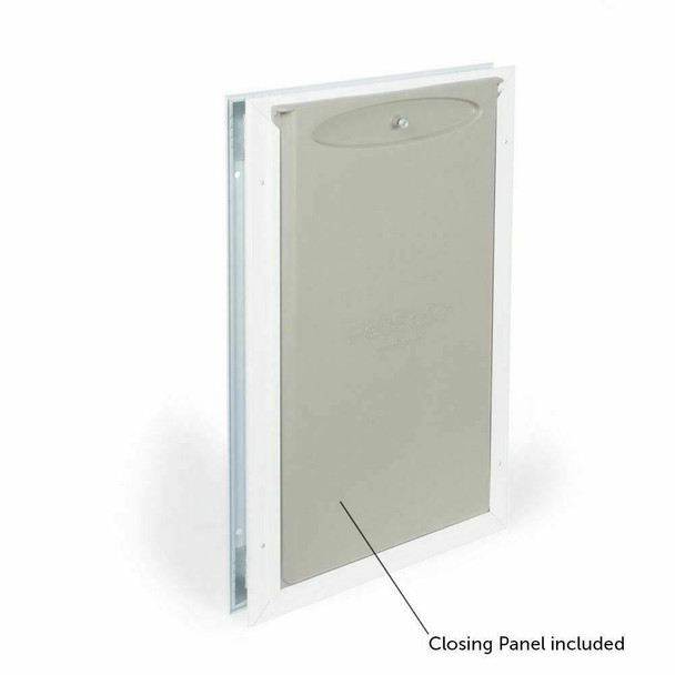 Petsafe Door for pets, 640 up to 45 kg. Colour: white. Material: aluminium