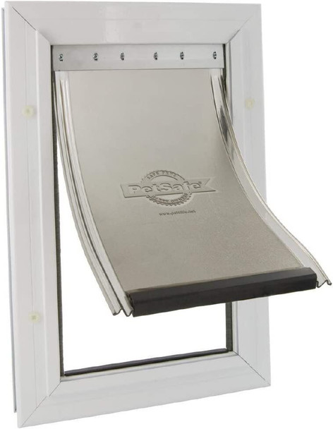 Petsafe Door for pets, 640 up to 45 kg. Colour: white. Material: aluminium