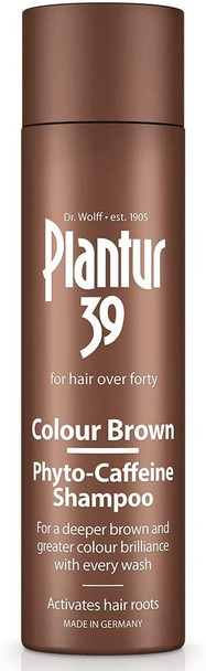 Plantur 39 Phyto Caffeine Shampoo, Colour Brown, 250 ml