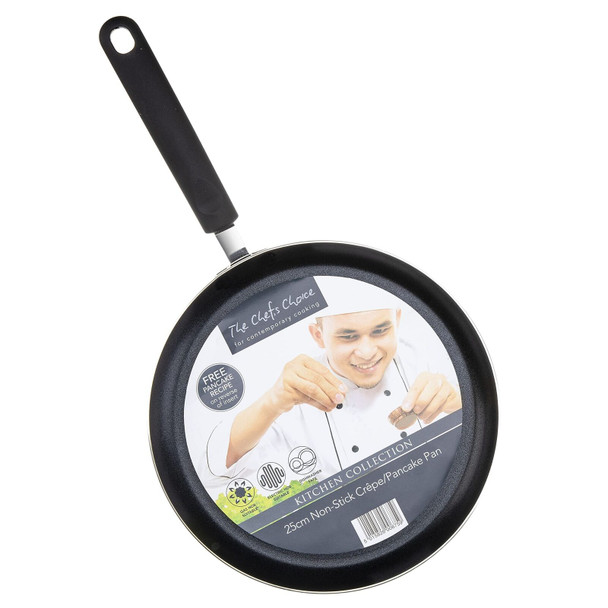 Ancillary Range 25 cm Crepe/Pancake Pan, Multicolour, P675