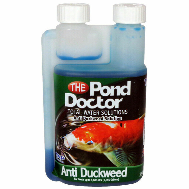 TAP Pond Doctor Anti Duckweed and Advanced Dual Water Treatment Solution, 250 ml