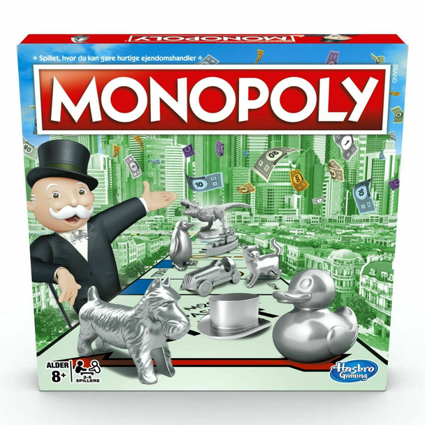 Hasbro Monopoly Classic Family Board Game London Version - 2-6 Players - Ages 8+