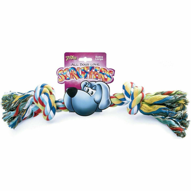 PetLove Scruffers Rope Toy Extra Large Tug Chew Shake Fun Play Pet Dogs Activity